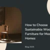 sustainable wooden furniture