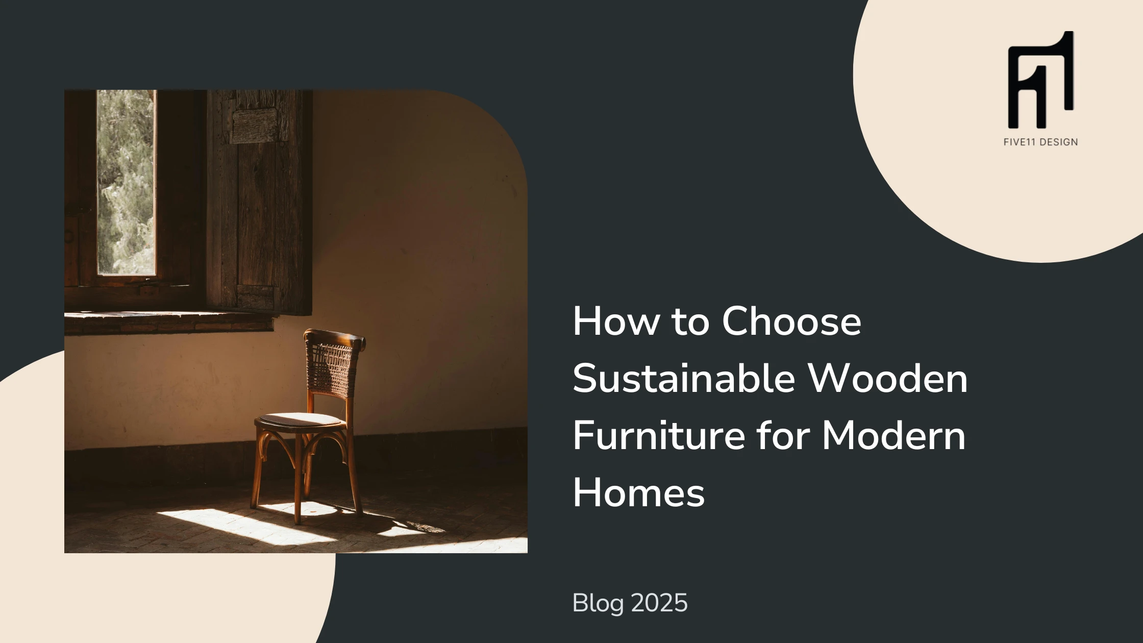 sustainable wooden furniture